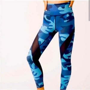 Zyia Active leggings - navy camo